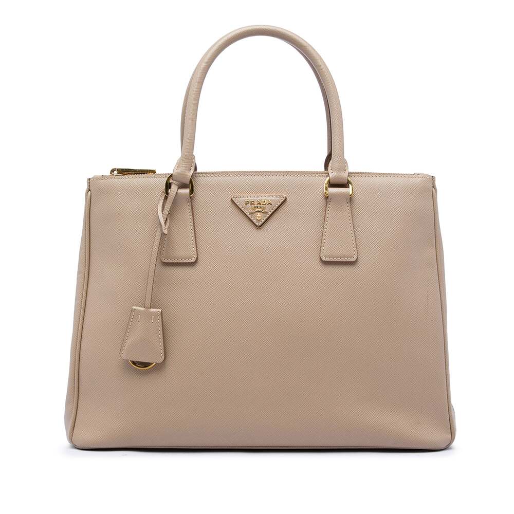 Prada Galleria Double Zip Tote Saffiano #327129P11B